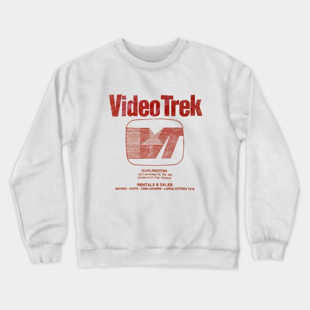 Burlington MA - Video Trek Crewneck Sweatshirt by karutees